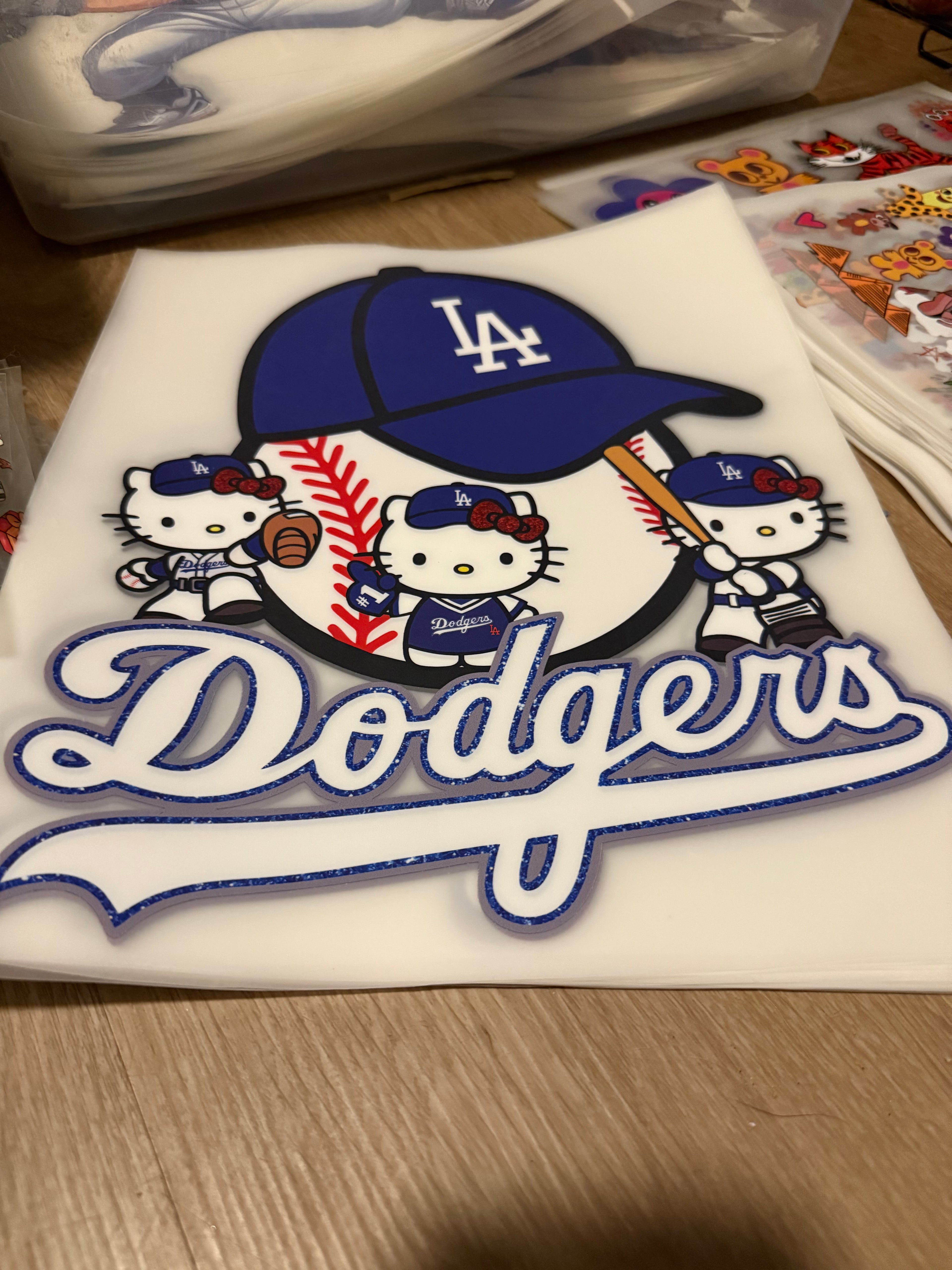 Kitty Baseball DTF