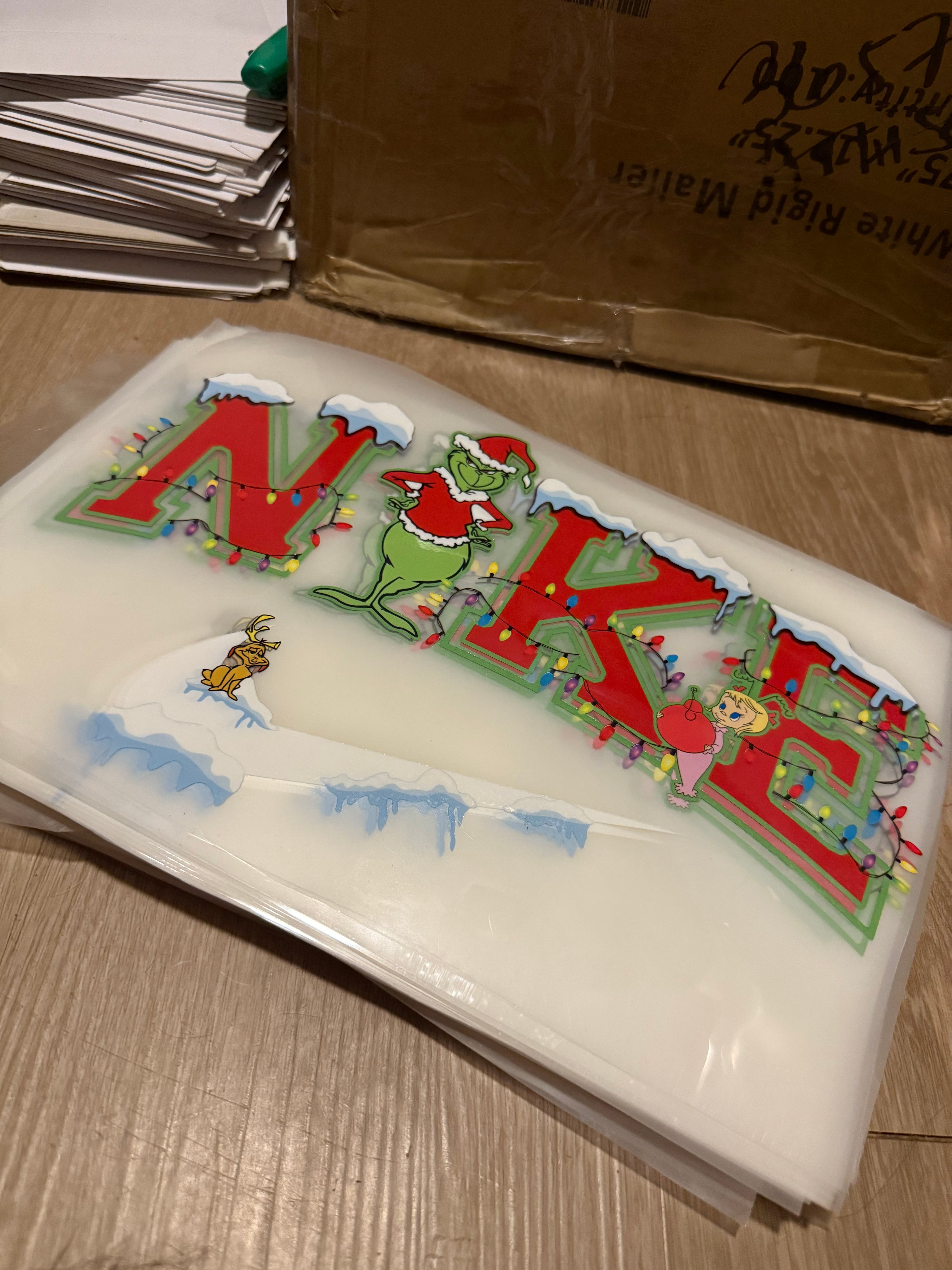 Xmas Grumpy Logo DTF