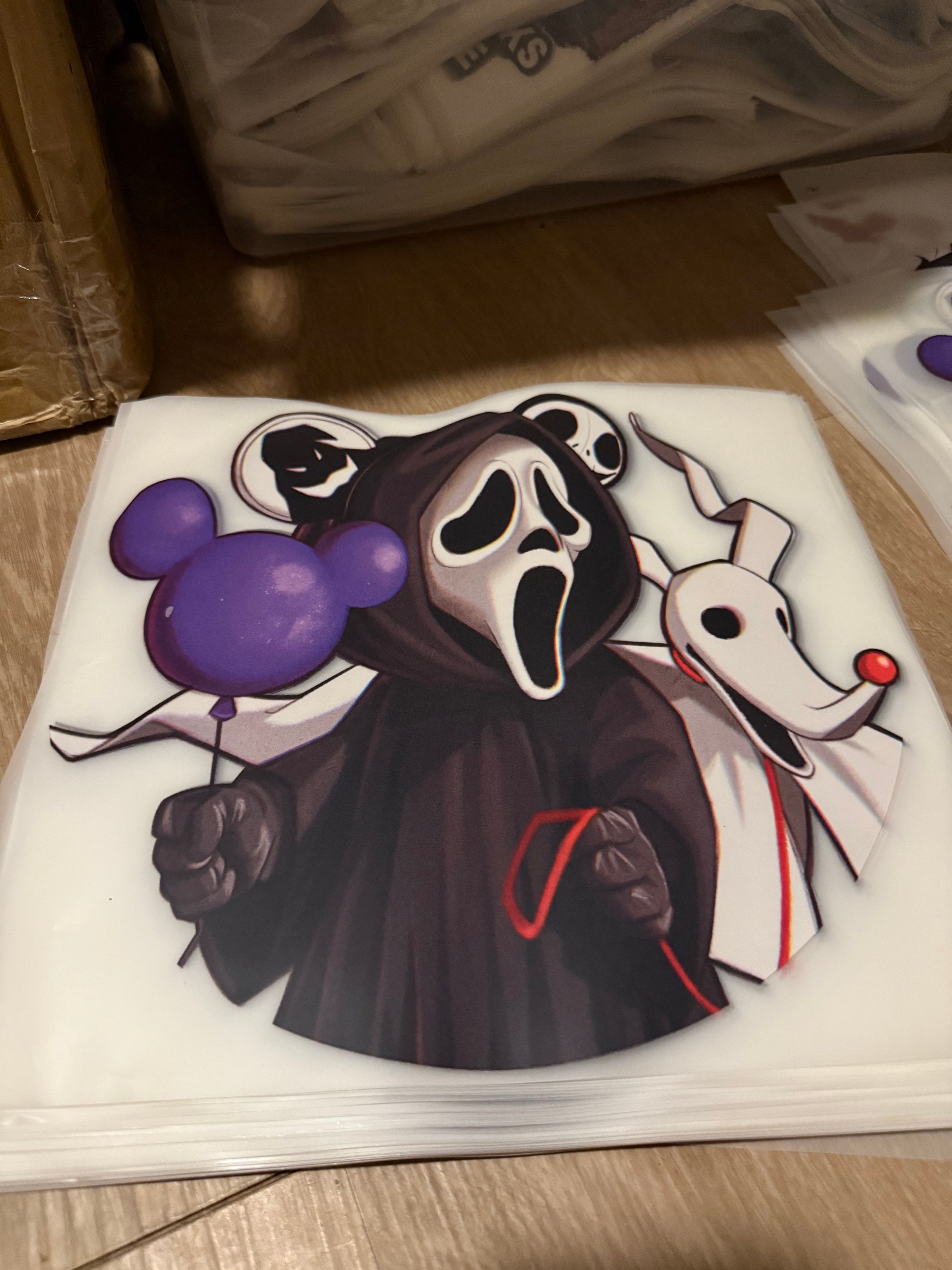 Ghost Half Body DTF