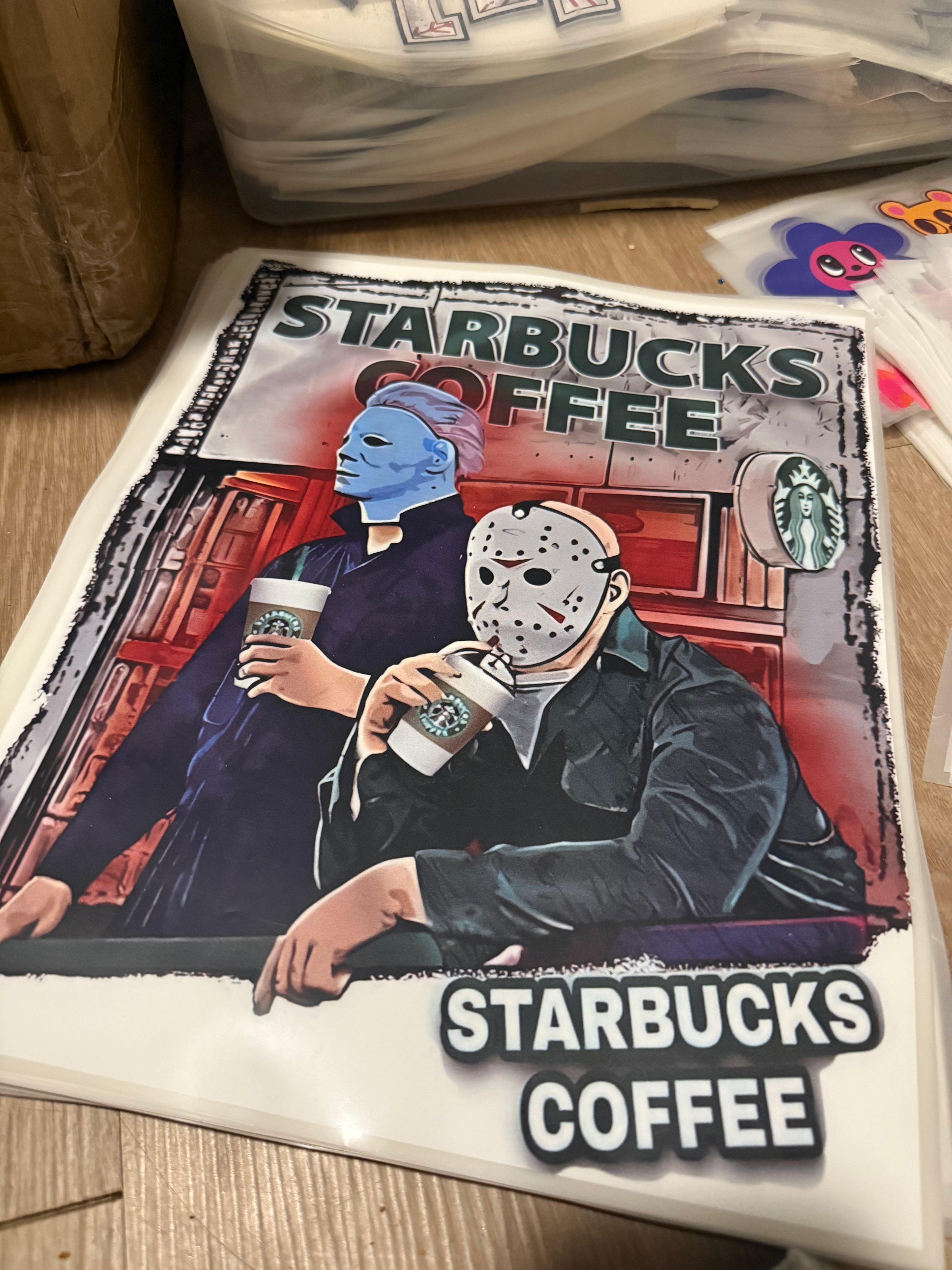 Horror Coffee DTF