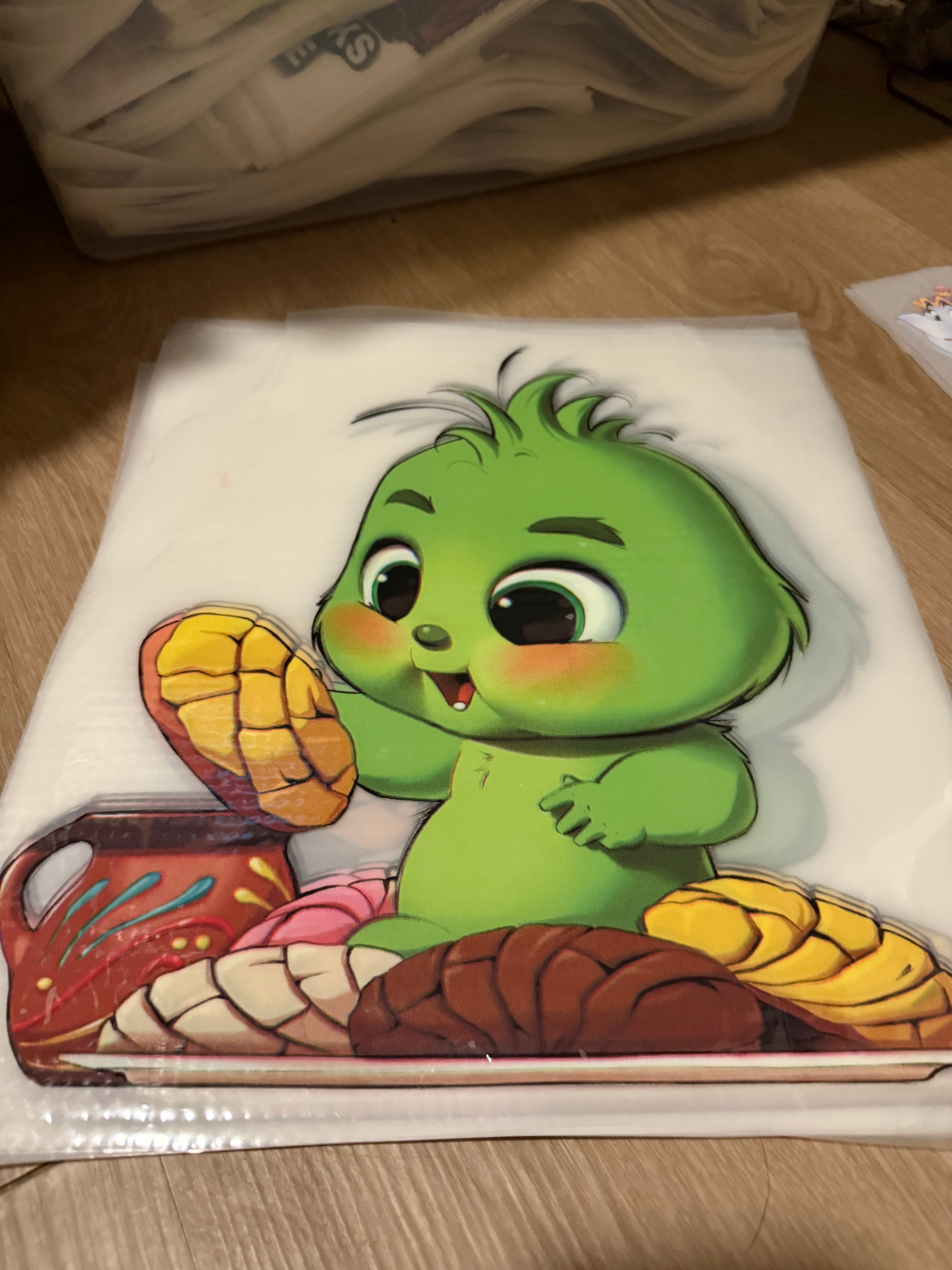 Baby Grumpy Concha DTF